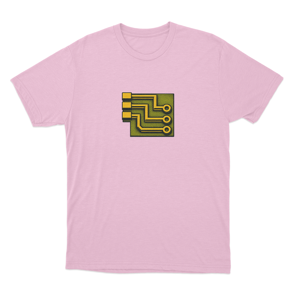 Factorio Electric Circu Unisex T Shirt Pink Factorio Electric Circu Unisex T Shirt Pink