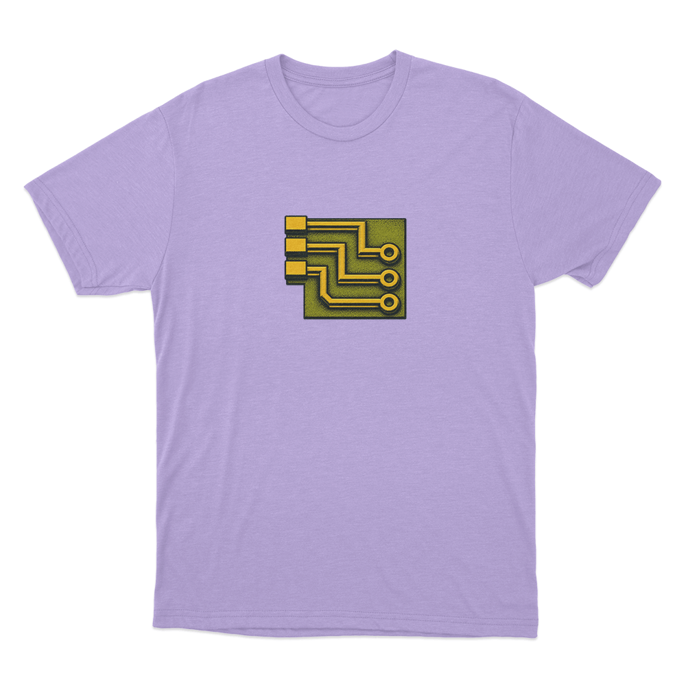 Factorio Electric Circu Unisex T Shirt Purple Factorio Electric Circu Unisex T Shirt Purple