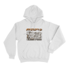 Factorio Factory Parts Unisex Hoodie White